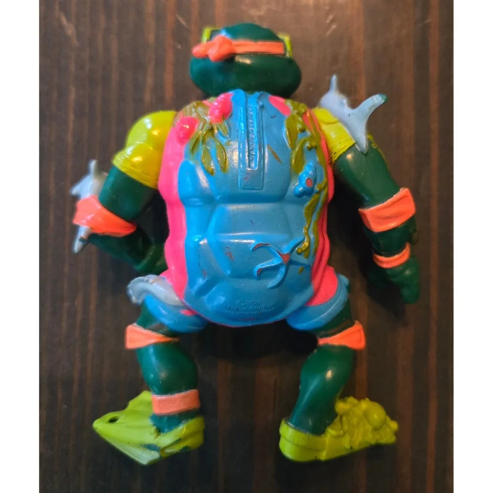 Playmates‎ Official Toonage Dude Turtle TMNT Action Figure 1990 Vintage